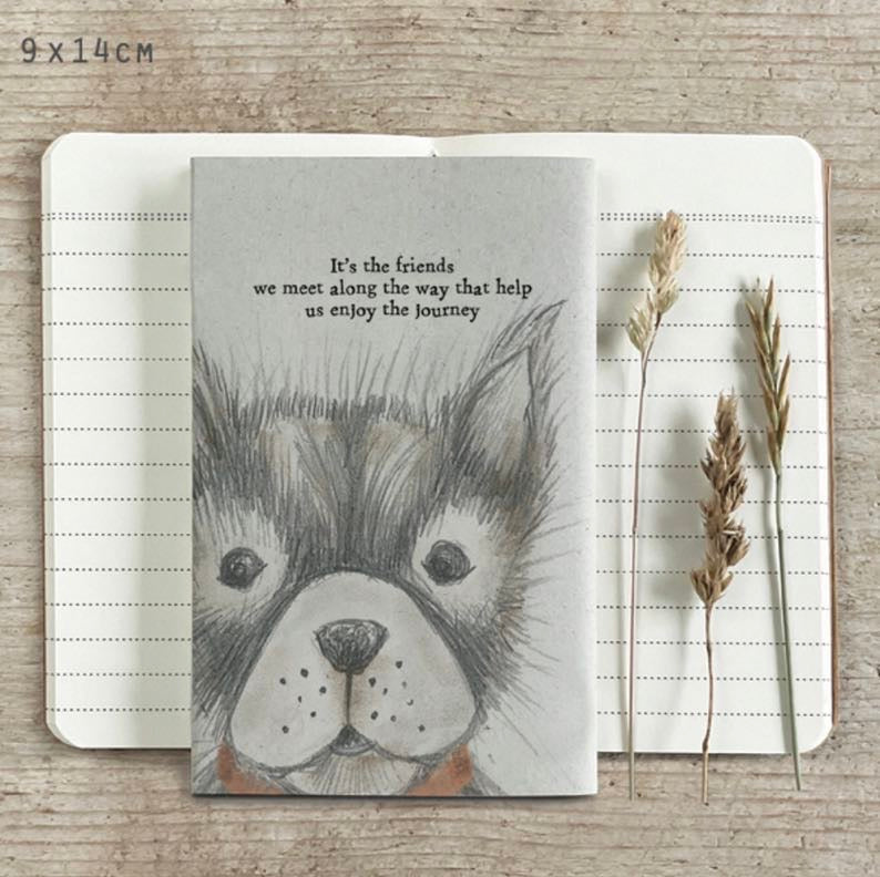 Small Dog Notebook - East Of India