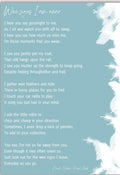 Wee Signs Poem Print (A4)- Parful Stuff