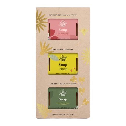 Trio of Handmade Soap Bars | 3 x 140g - The Handmade Soap Co