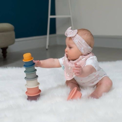 Stacking Cups Silicone Baby Toy
