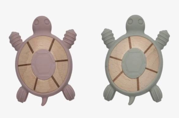 Turtle Shaped Baby Teether