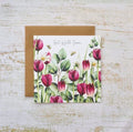 Floral Get Well Soon Card