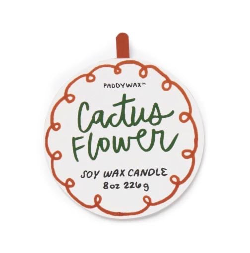Adopo Flower Ceramic Candle - Cactus Flower - Home Fragrance Gift