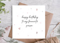 To My Favourite Person Birthday Card