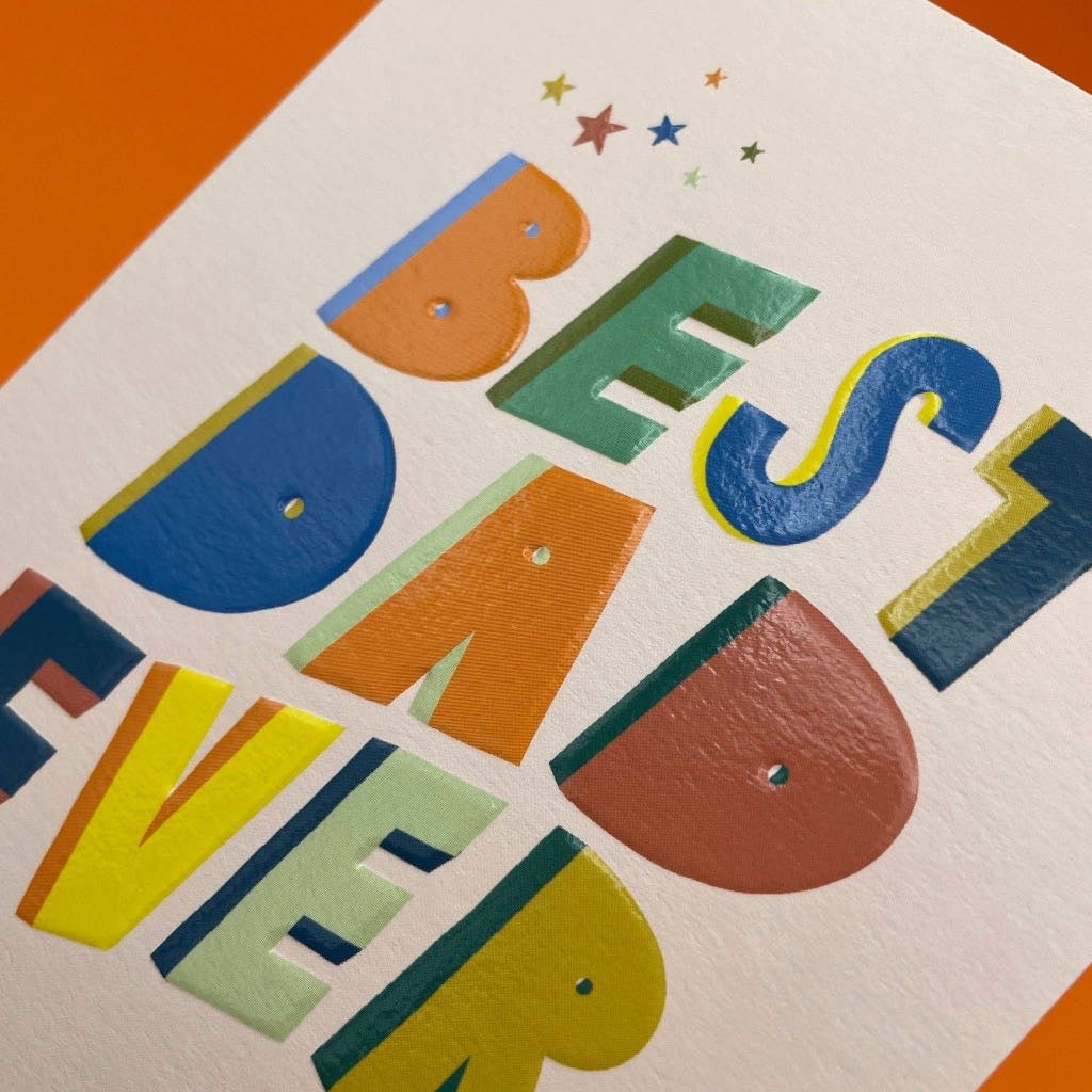 Best Dad Ever - Father's Day Card