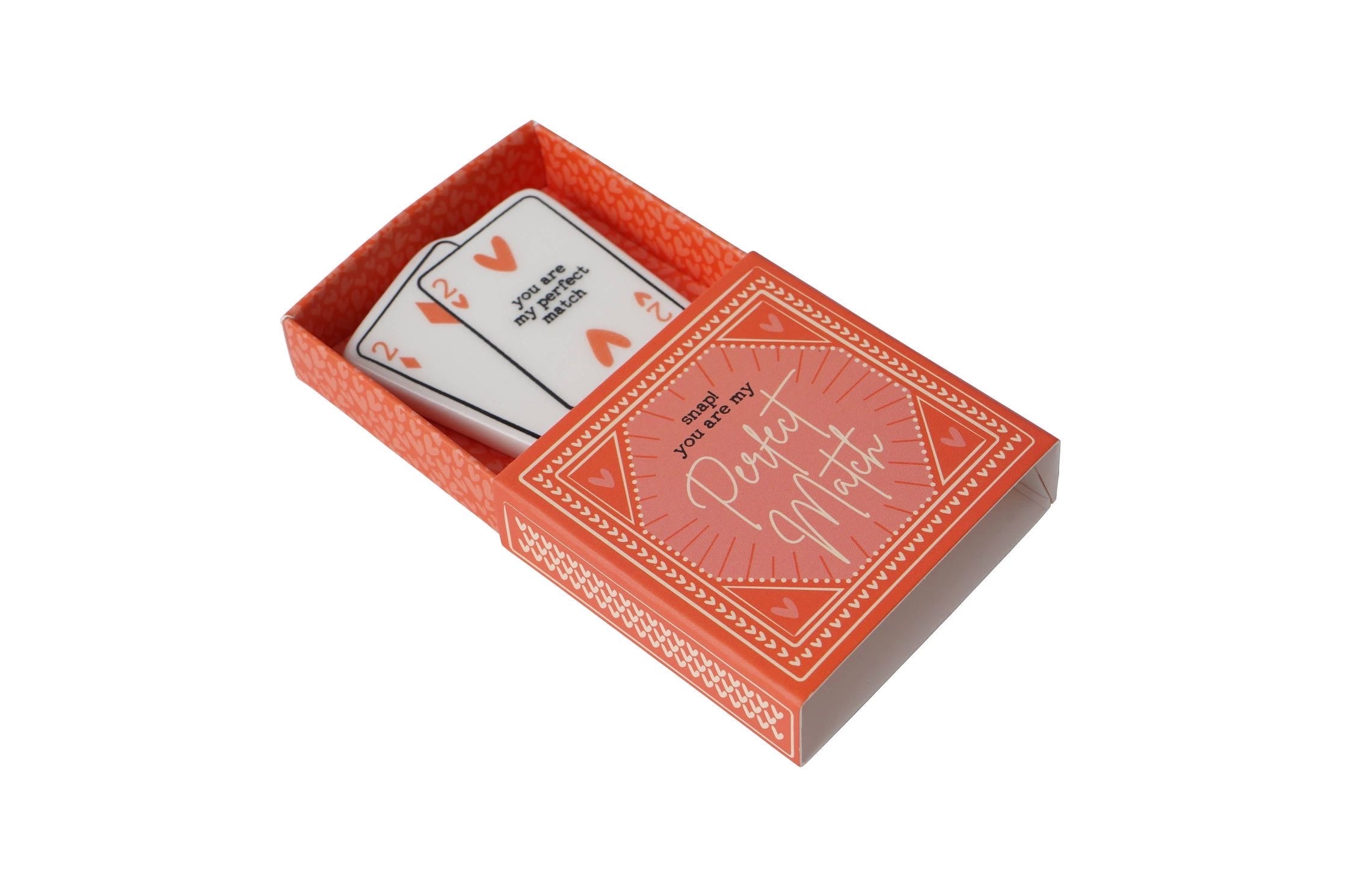 Perfect Match Matchbox Gift (Playing Card Keepsake)