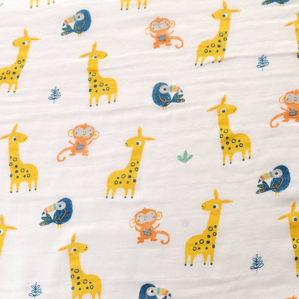 Savanna Animals Baby Muslin