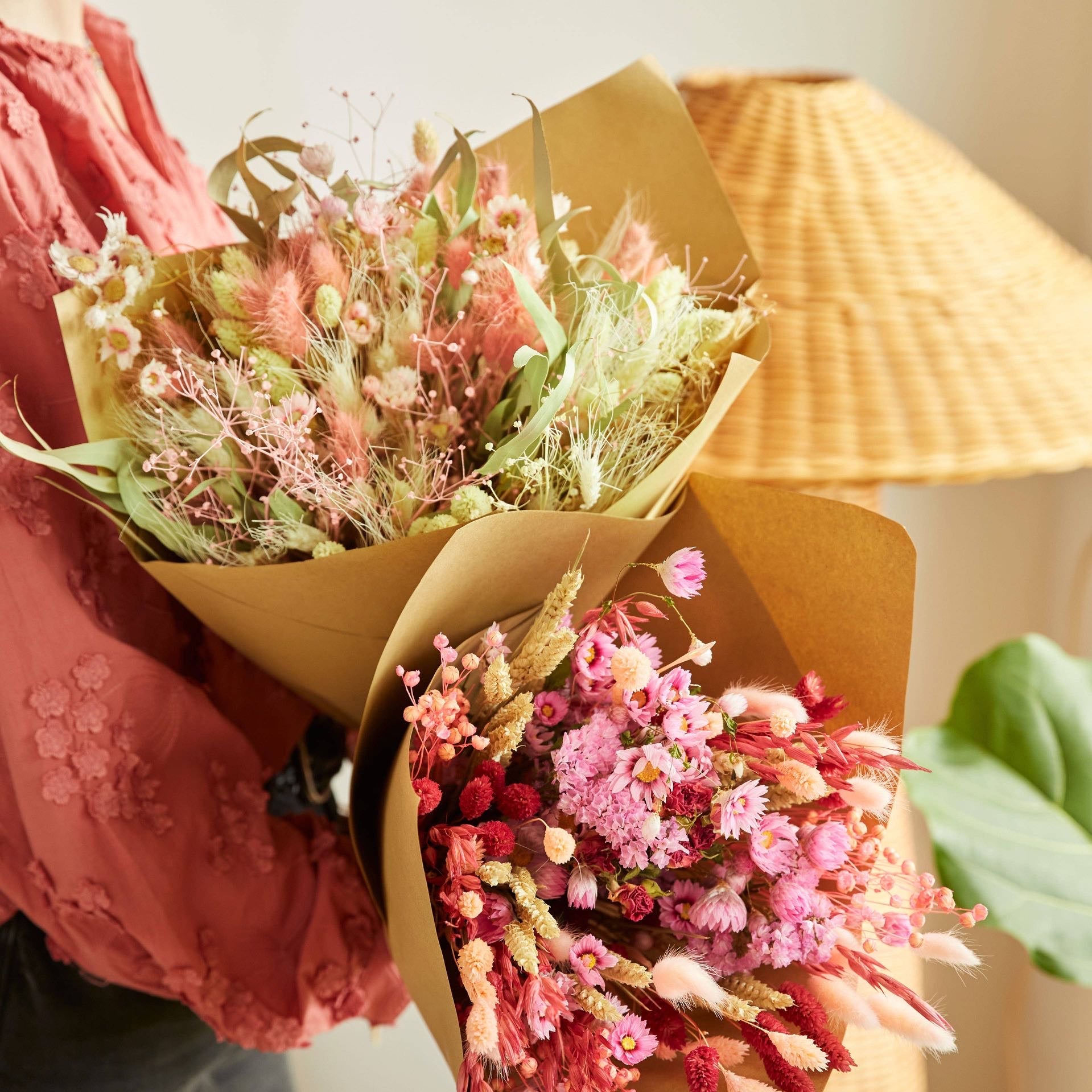 Dried Flowers - Classic Bouquet XL - Blush