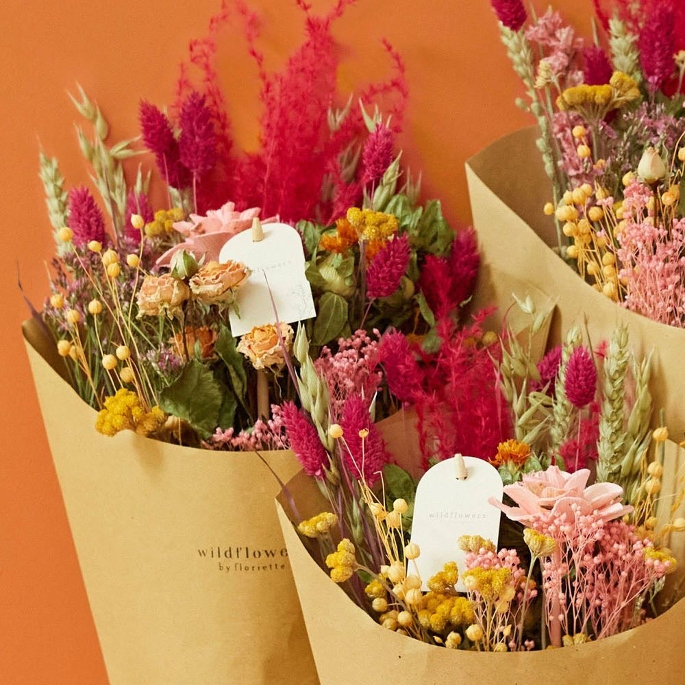 Dried Flowers Field Bouquet - Summer Crush - Summer Favourite