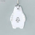 Cat Love Is The Best Love Porcelain Cat Hanger - East Of India