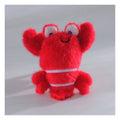 Bessie London broccoli plush keyring bag charm with fluffy green top and smiley face (15cm x 11cm)