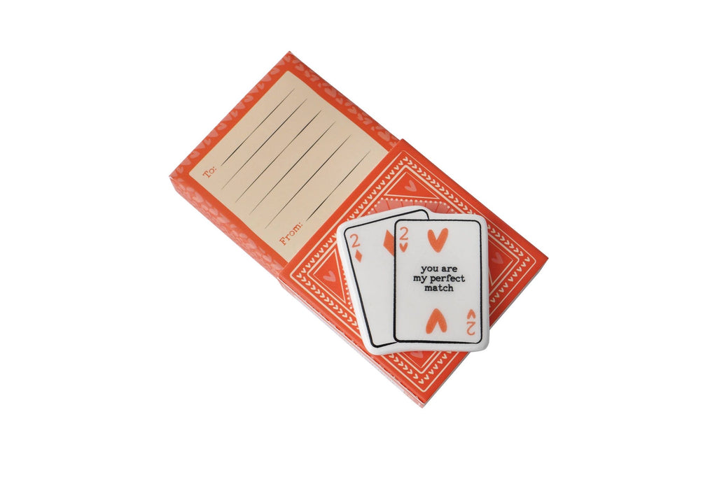 Perfect Match Matchbox Gift (Playing Card Keepsake)