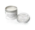 MERRY CHRISTMAS MUM SNOWY SPLENDOUR HAND POURED SOY TIN CANDLE