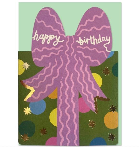 Happy Birthday Present Card