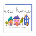 New Home - Row of Colourful Houses