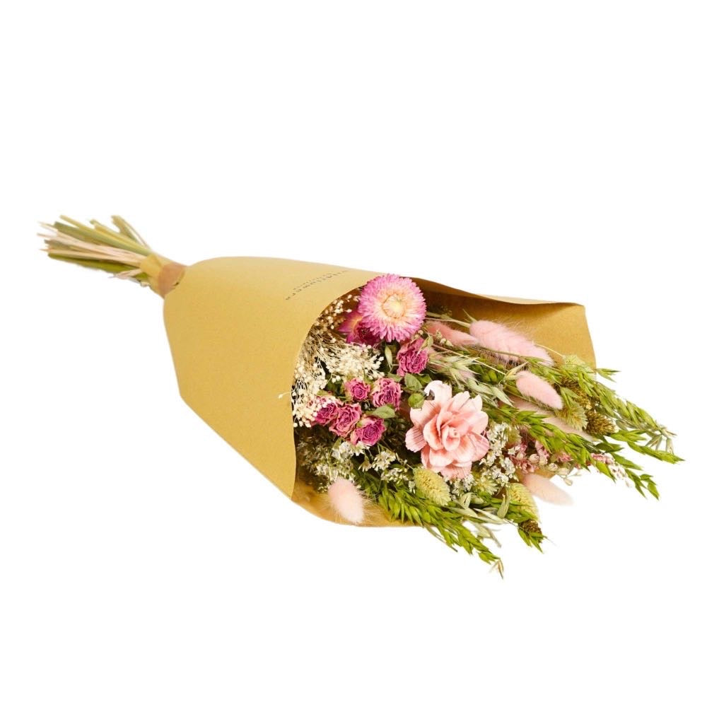 Dried Flowers - Field bouquet - Pink Elegance - Mother’s Day Favourite - Small Or Medium Bouquets