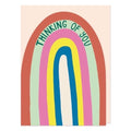 Thinking of You Die-Cut Rainbow Card