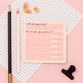 Memo pad - break it down by oh laura