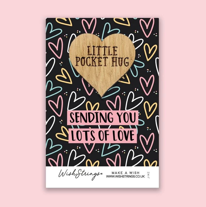 Sending you lots of love little pocket keepsake 