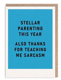 Stellar Parenting Father’s Day Card