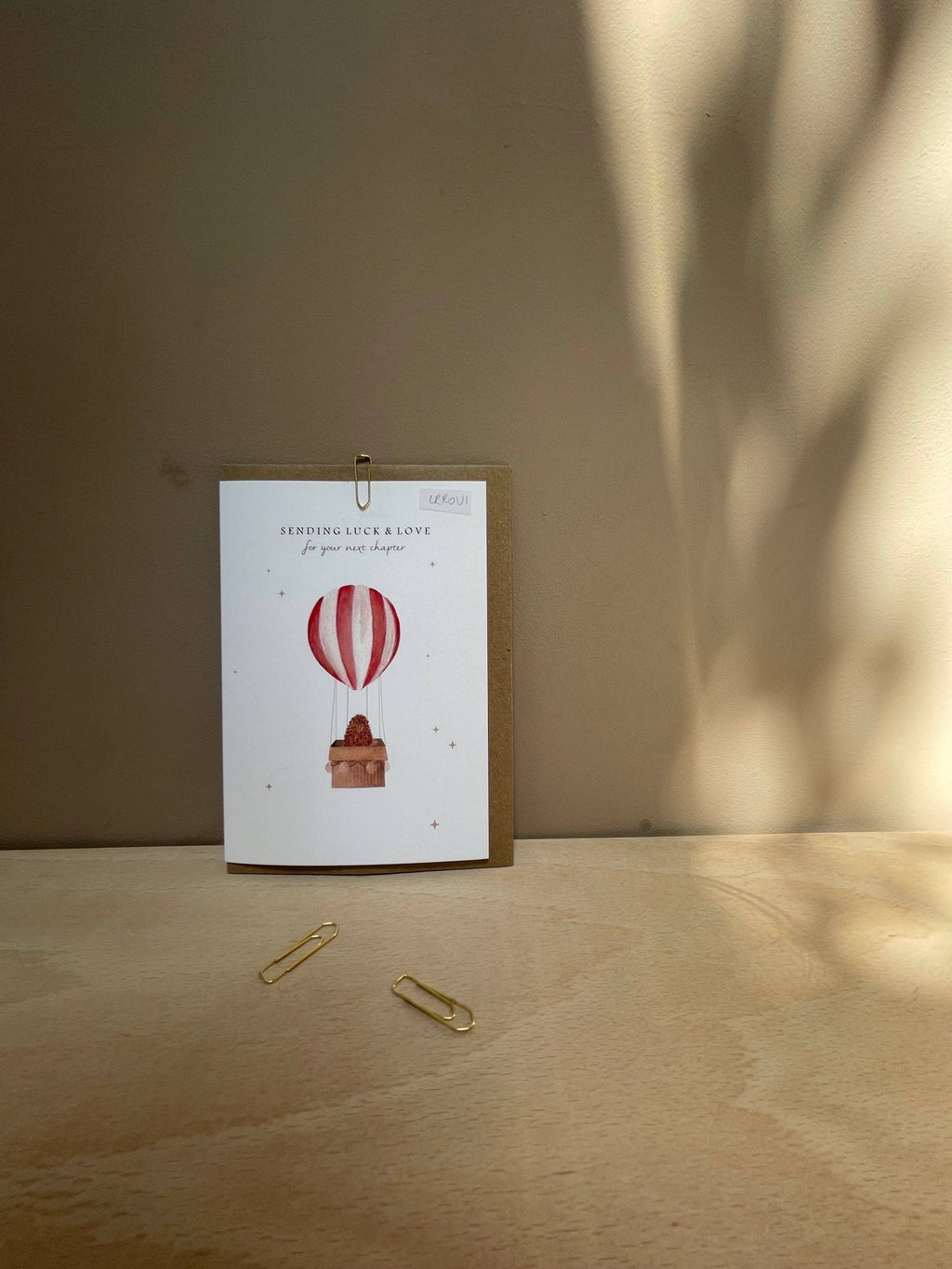 Next Chapter Card | Good Luck Card | Goodbye Cards