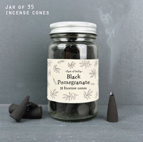 Incense Cones - Black Pomegranate - East Of India