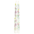 Talking Tables floral wildflower dinner taper candles – statement patterned candles
