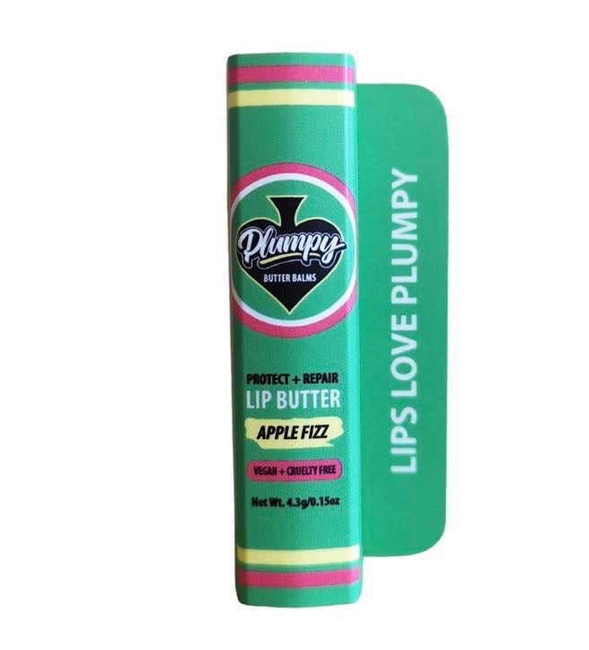 Apple fizz lip butter balm by plumpy balms