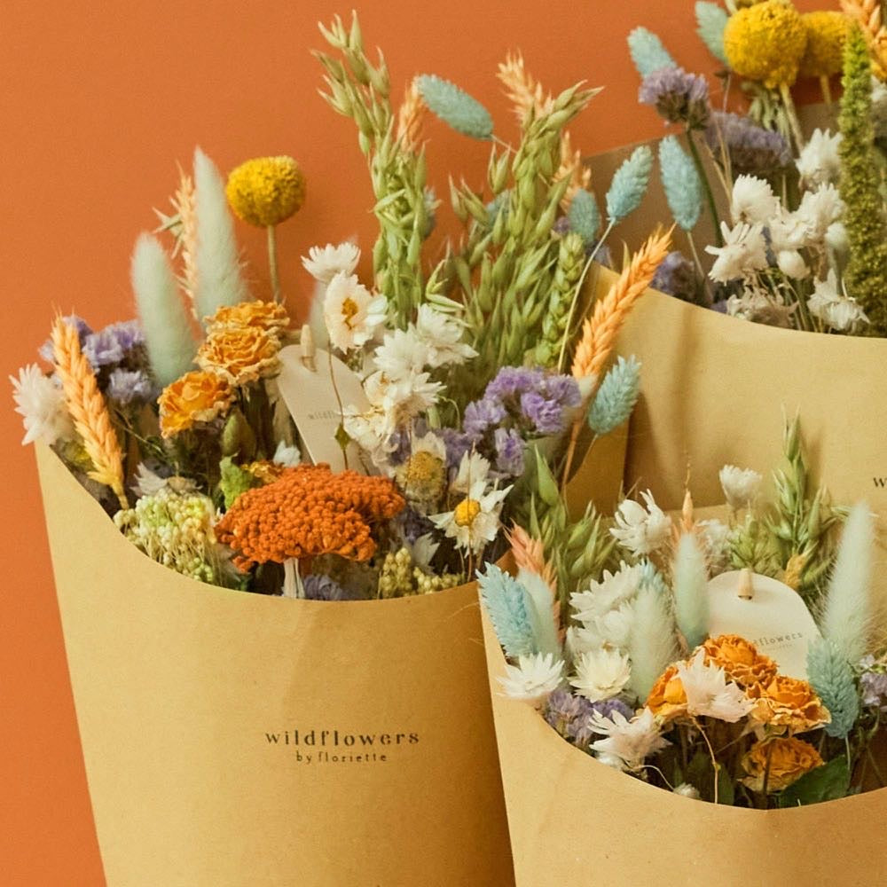 Dried Flowers - Field bouquet - Pastel Delight - Spring Favorite
