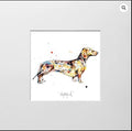 Hopeful - Dachshund Mini Print - Kathryn Callaghan Mini Print