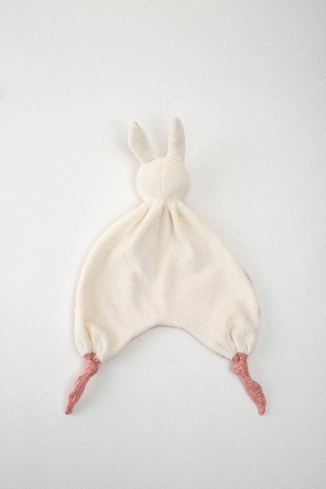 Rabbit Baby Comforter - Pink (Organic Cotton)