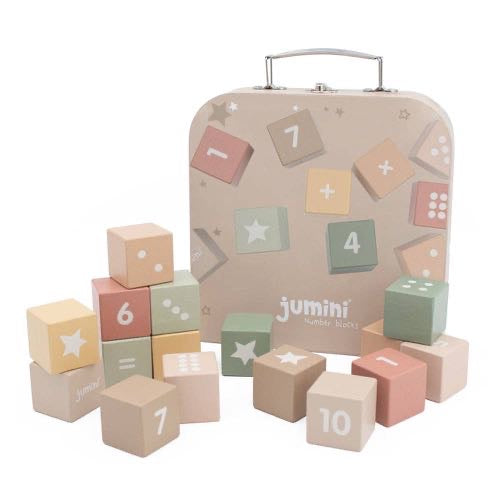Number Wooden Block Toddler Gift Box
