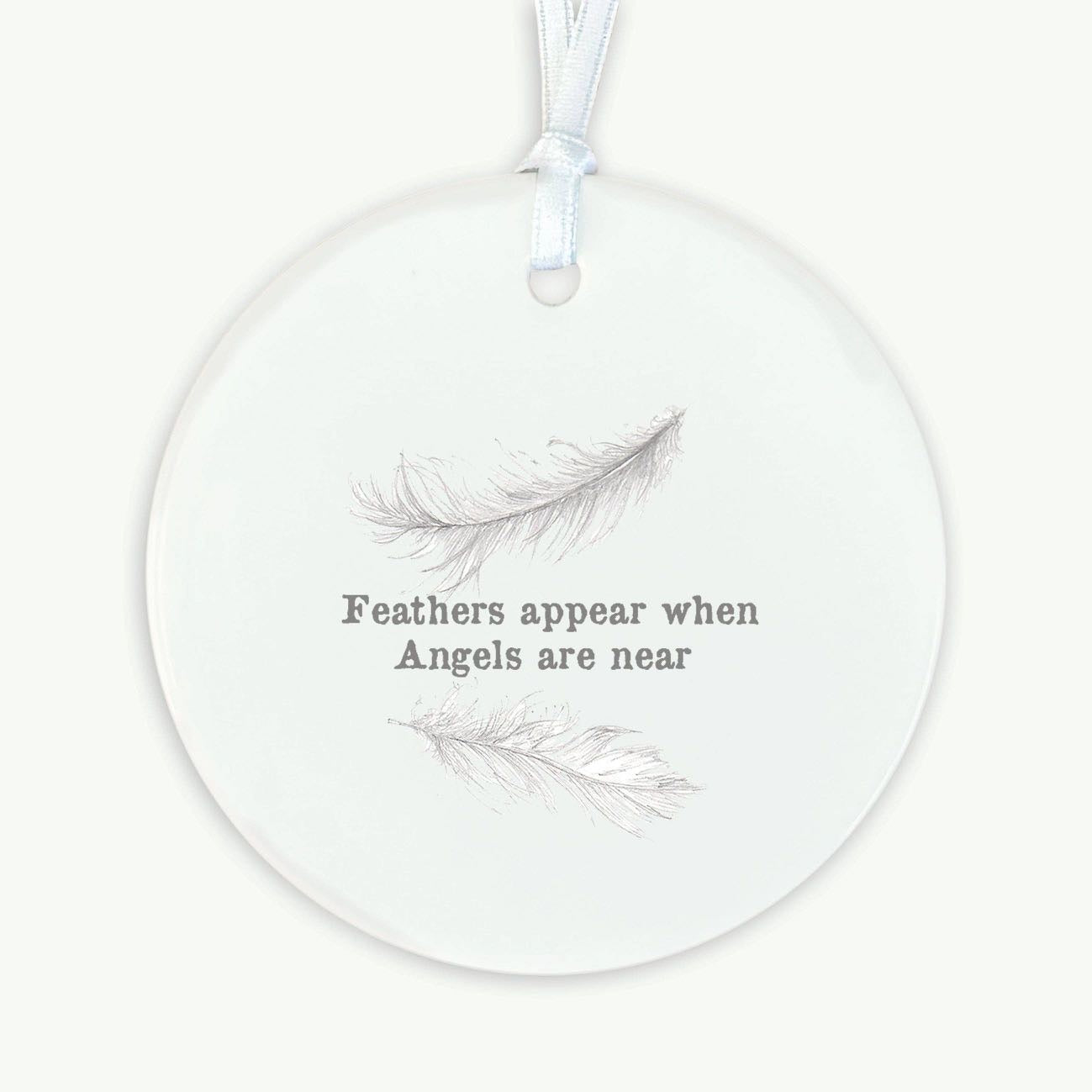 Hanging Decoration - Keepsake - Sympathy Gift - Feather Gift