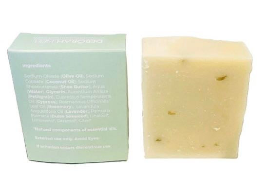 Irish Seaweed & Cypress Handmade Soap - Deborah Neill Skin Care