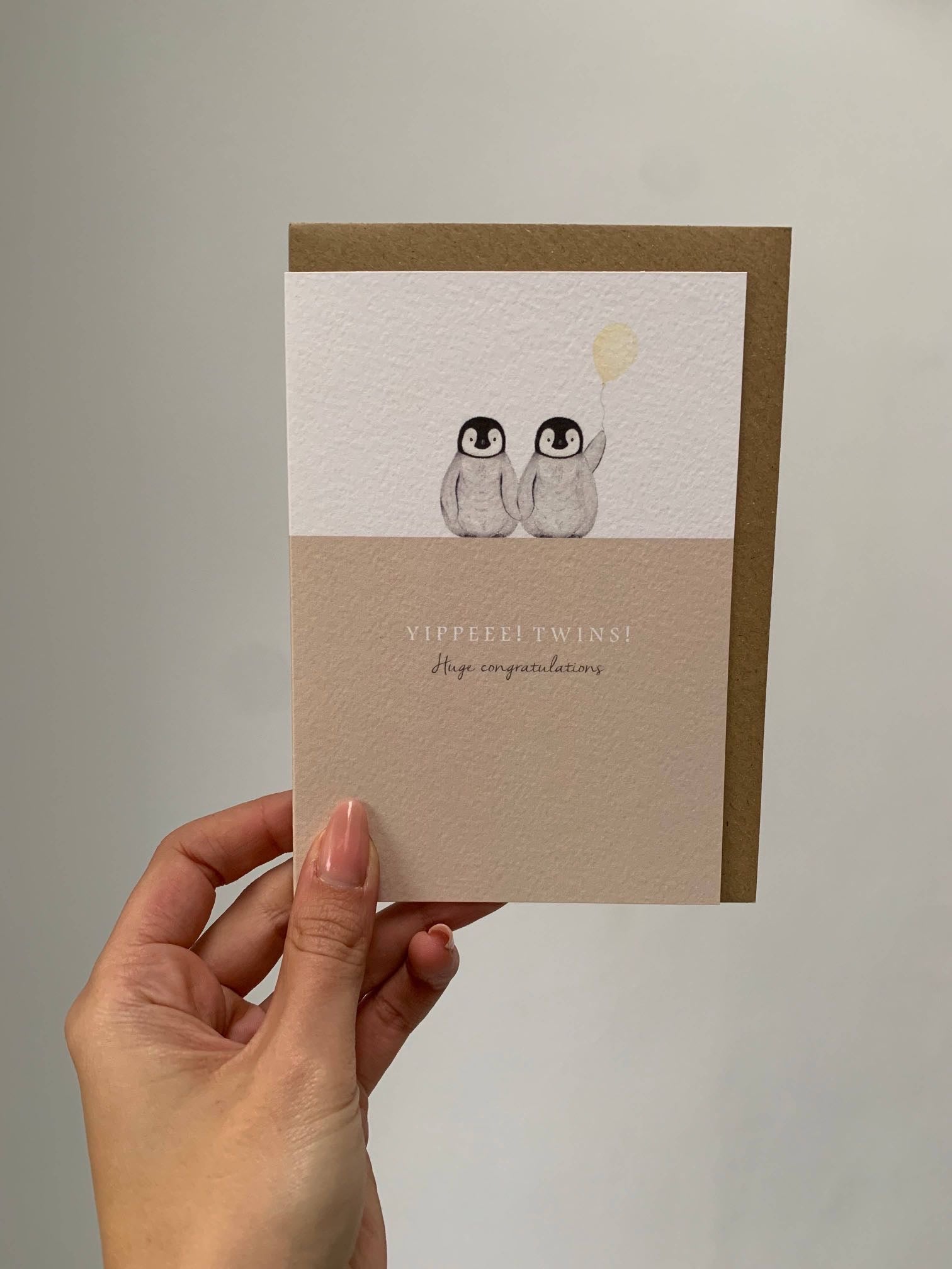 Twins Card | New Baby Cards | Twin Baby Cards | Baby Cards
