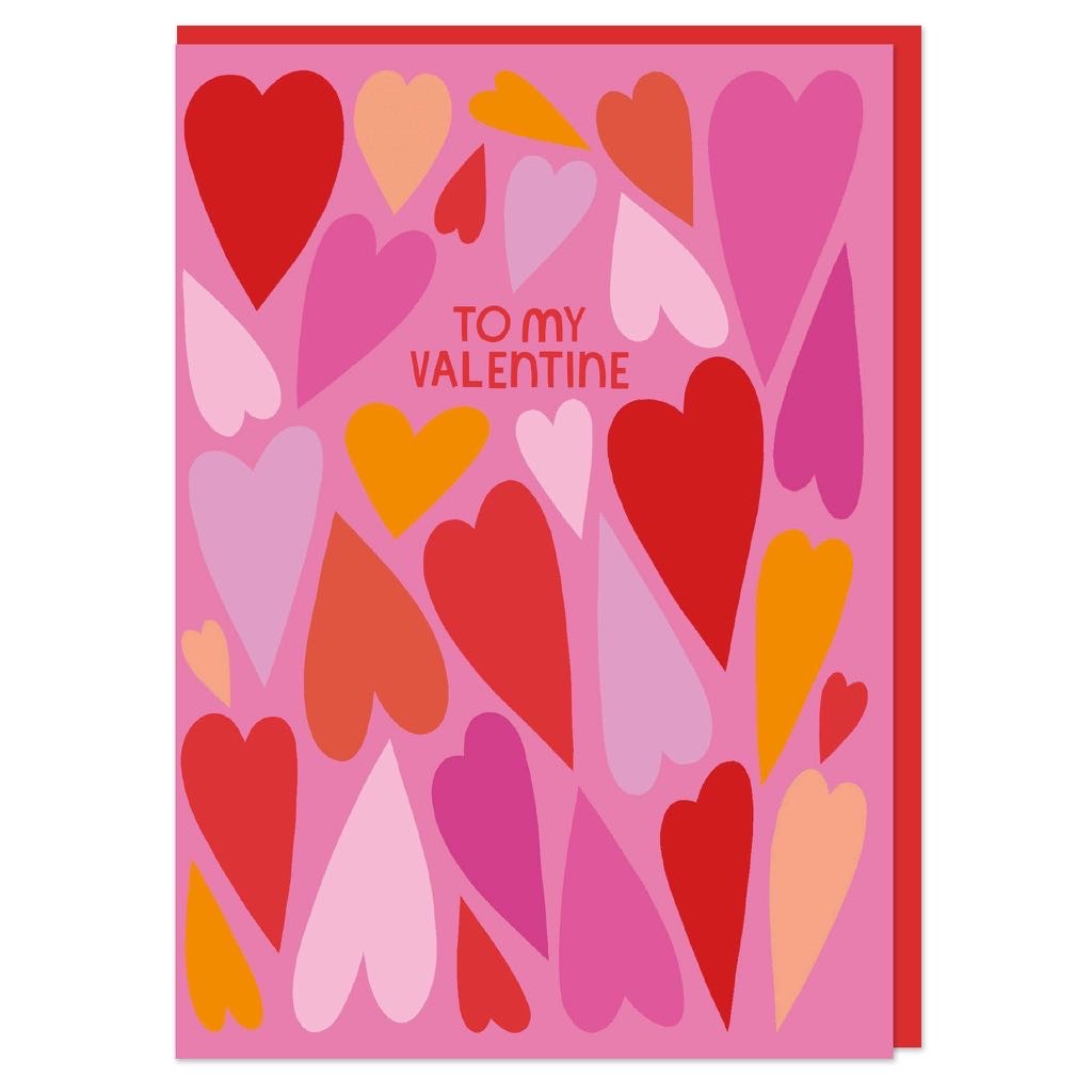 To my Valentine - Greeting card