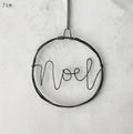 Noel wire hanging Christmas decoration east of india