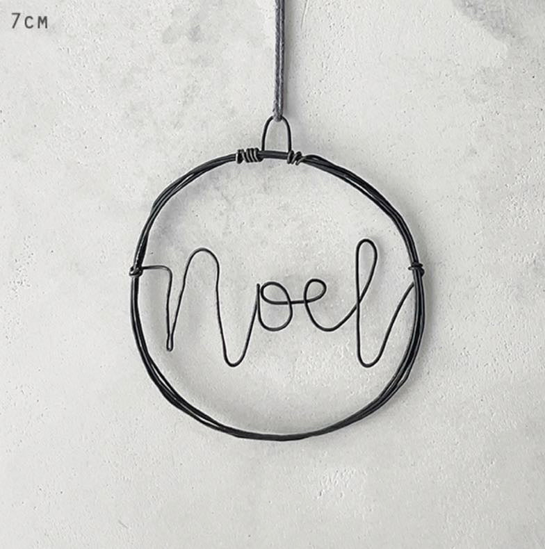Noel wire hanging Christmas decoration east of india