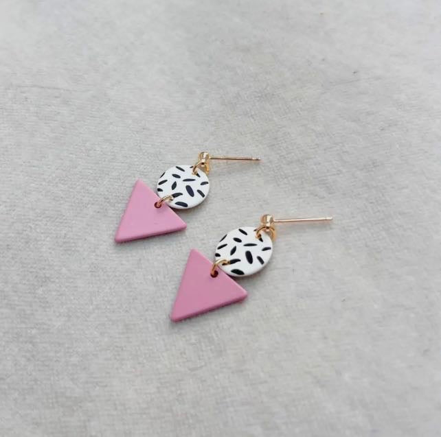 Mini Memphis Stud Earrings - Multi Colours - Jack & Freda