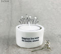 Happiness Lives Inside Candle & Tealight Holder - East Of India
