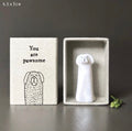 East of India You Are Pawsome ceramic dog ornament in matchbox gift box
