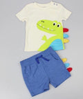 Baby Boys Dinosaur Shorts & T-shirts Set