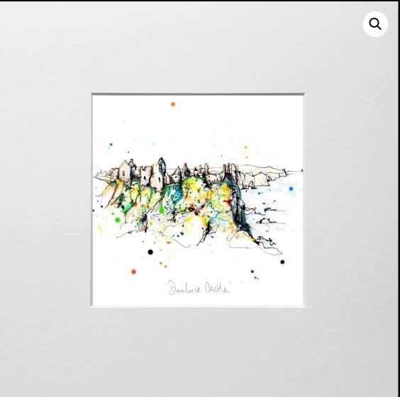 Dunluce Castle - Northern Ireland Landscapes - Kathryn Callaghan Mini Prints