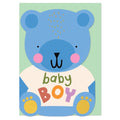 Baby Boy - Bear Card