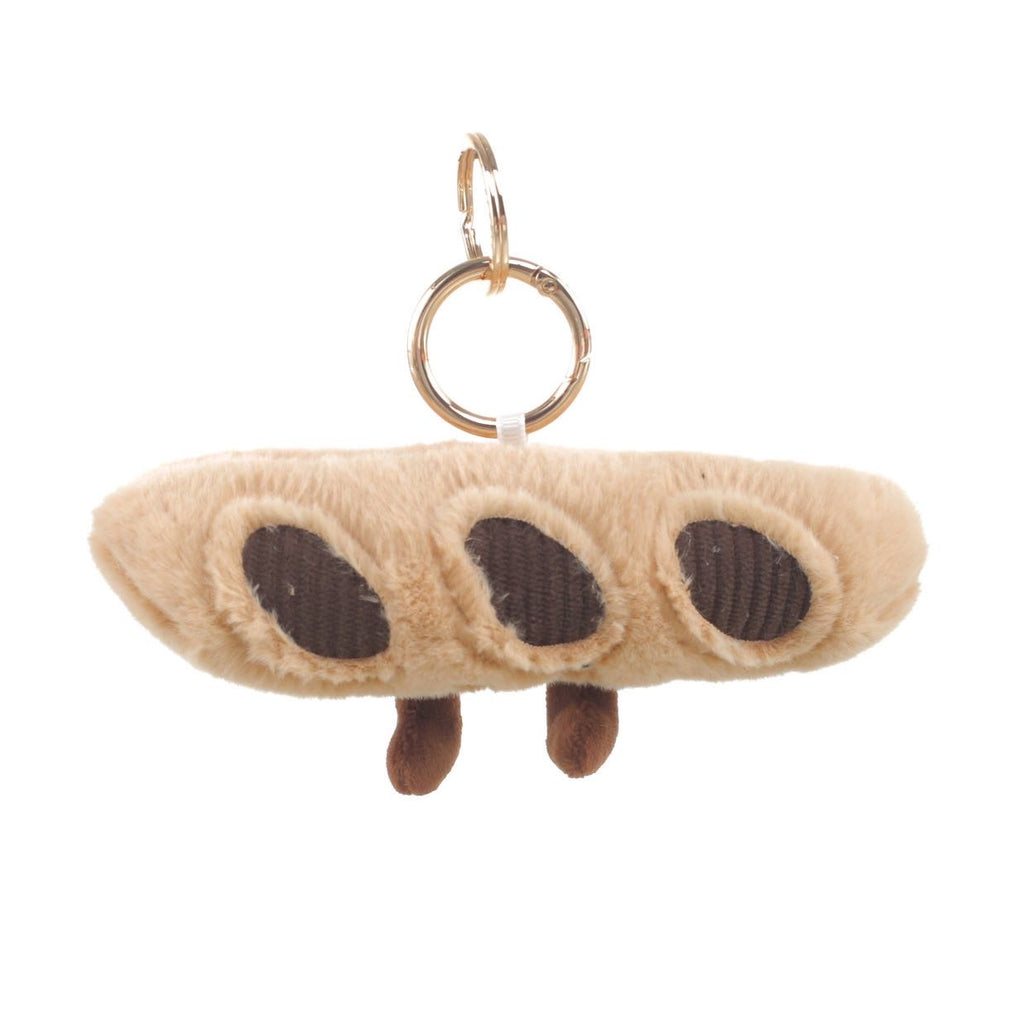 Bessie London Baguette Plush Keyring | Cute Bag Charm