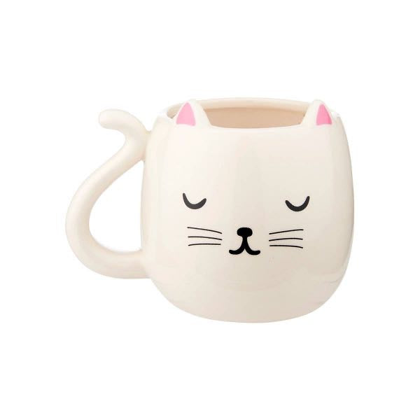Cutie Cat Shaped Mug | Cute Cat Lover Gift Mug