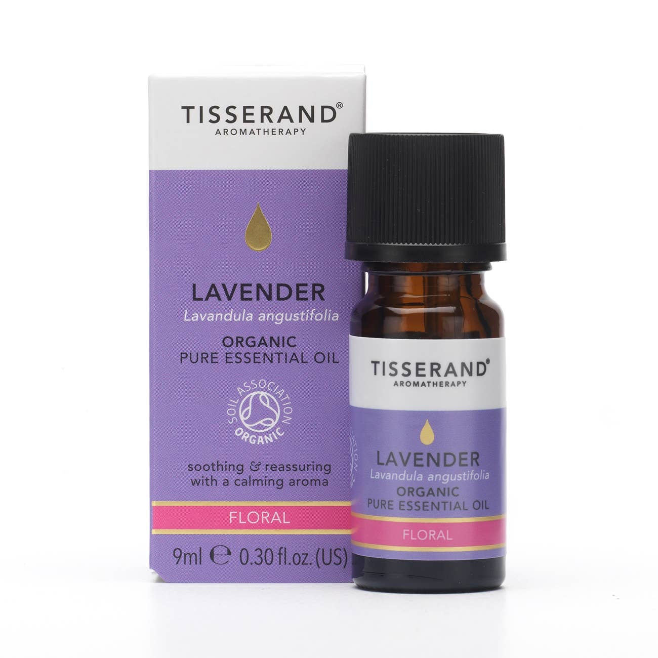 Lavender organic essential oils by Tisserand 