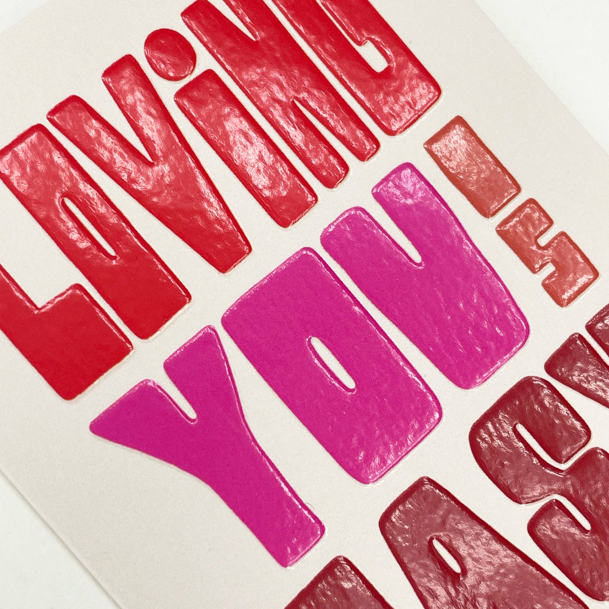 ‘Loving You Is Easy’ Valentine’s Day Card