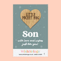 Son little pocket hug from wishstrings 