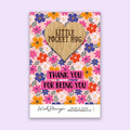 Thank you for being you little pocket hug from wishstrings 